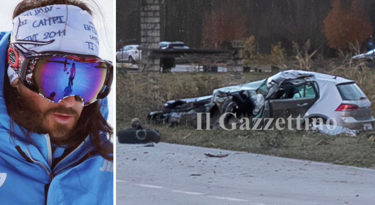 luca bonat il maestro di sci finisce con l auto contro un bus e muore a 40 anni illeso il figlio di 2 anni che viaggiava nel seggiolino posteriore