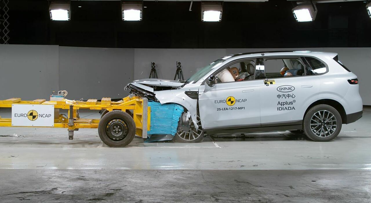 Crash test della Leapmotor B10