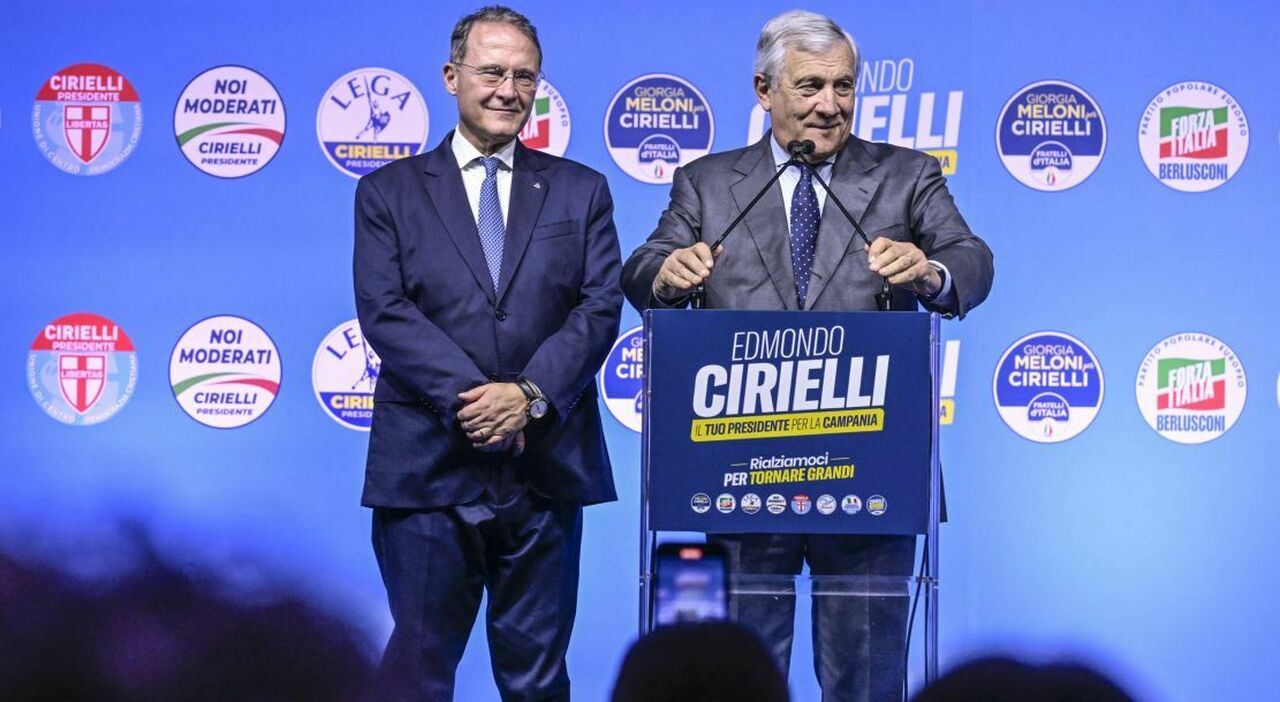 regionali campania tajani spinge cirielli la partita 232 aperta e basta malagiustizia