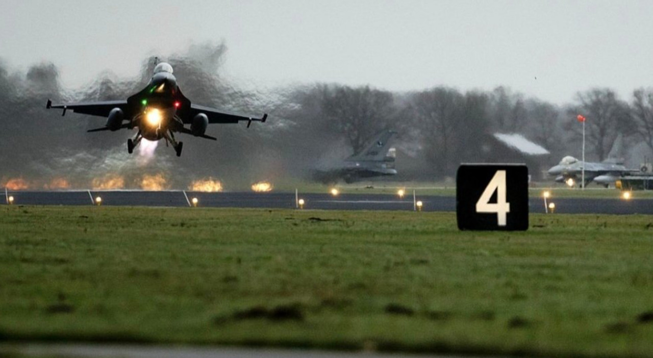 Droni sulla base militare di Volkel in Olanda. L