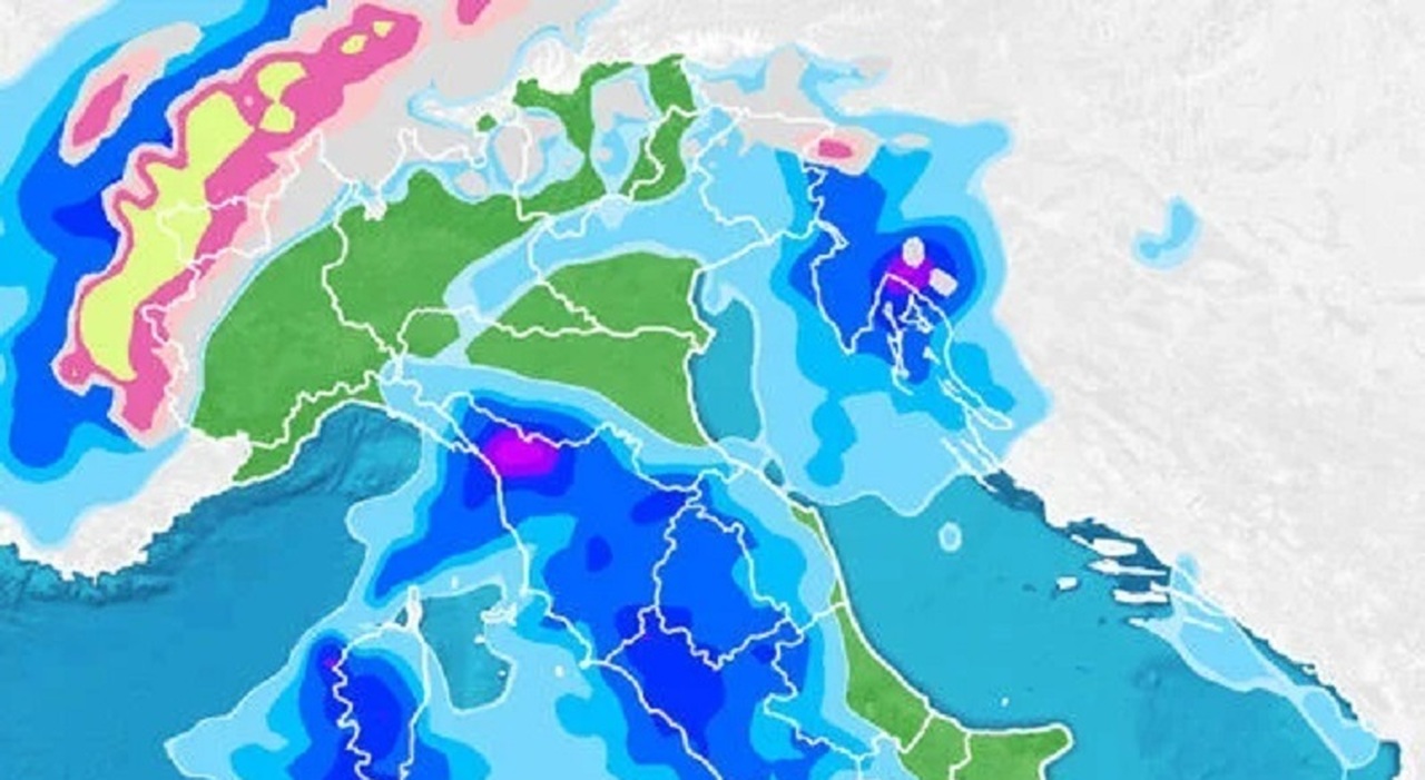 Neve a bassa quota e gelo: Veneto e Friuli nella morsa del maltempo fino a mercoledì prossimo, poi la svolta. Le previsioni