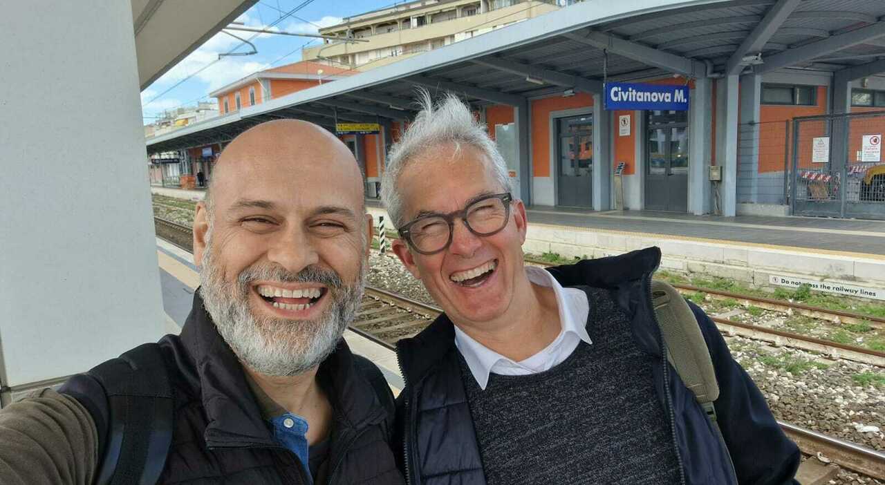 primo trapianto robotico di fegato da vivente in occidente cos236 il civitanovese alfredo ha salvato l amico gianmarco di sant elpidio siamo andati a modena fermo ha lo stessodispositivo hi tech