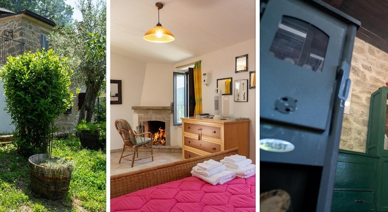 Famiglia nel bosco, dentro la casa «gratis» accettata da Nathan e Catherine: pozzo, bagno a secco e camino in ogni stanza