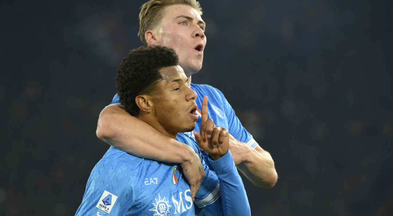 Roma Napoli 0 1, prodezza Neres: azzurri in vetta