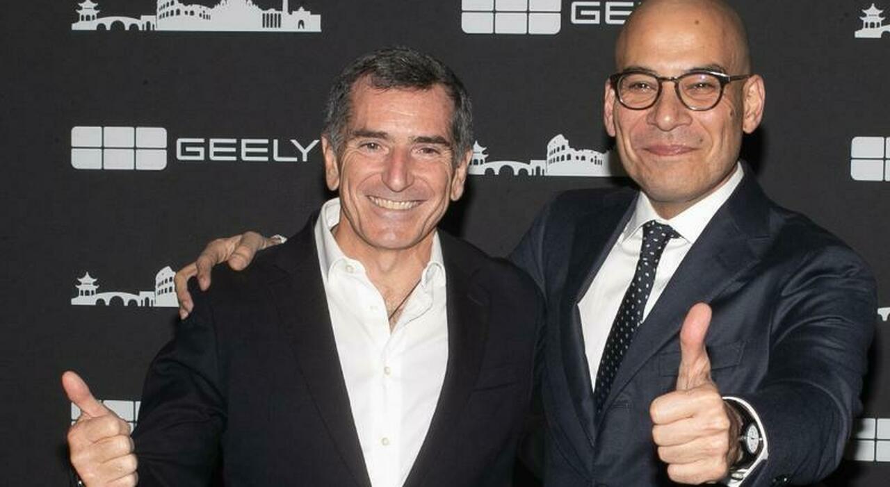 Marco Santucci managing director di Geely Italia e Fady Jameel vice chairman Jameel Motors