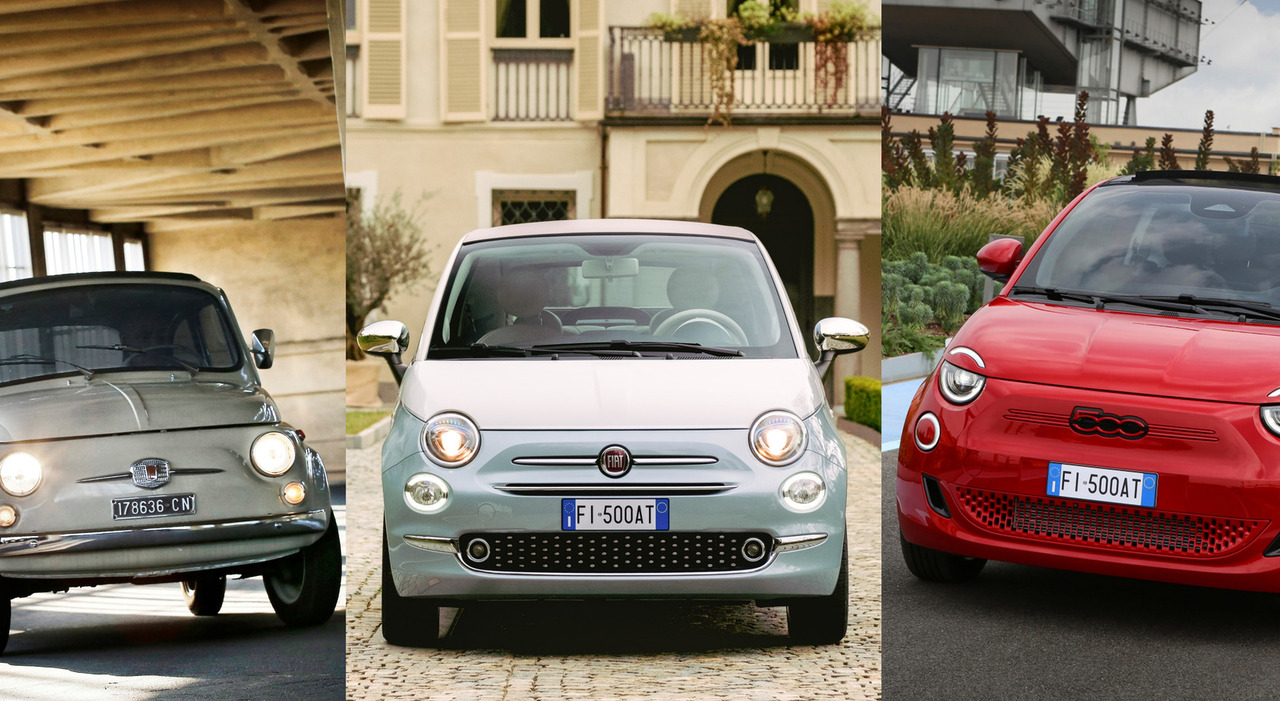 Le tre vite della Fiat 500