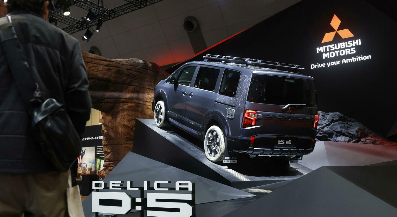 Un modello Mitsubishi al recente Japan Motor Show