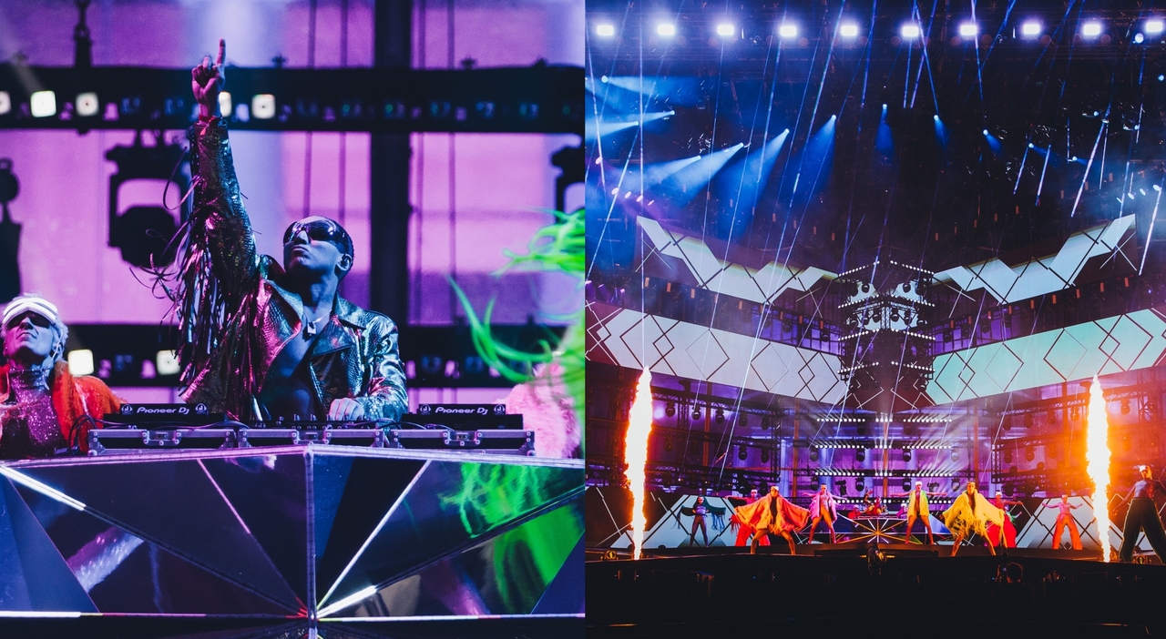 X Factor, i top e flop della finale in diretta: opening elettronico, Achille Lauro si scusa con PierC. Pausini e Derulo? Tutta grinta X Factor, i top e flop della finale in diretta: opening elettronico, Achille Lauro si scusa con PierC. Pausini e Derulo? Tutta grinta