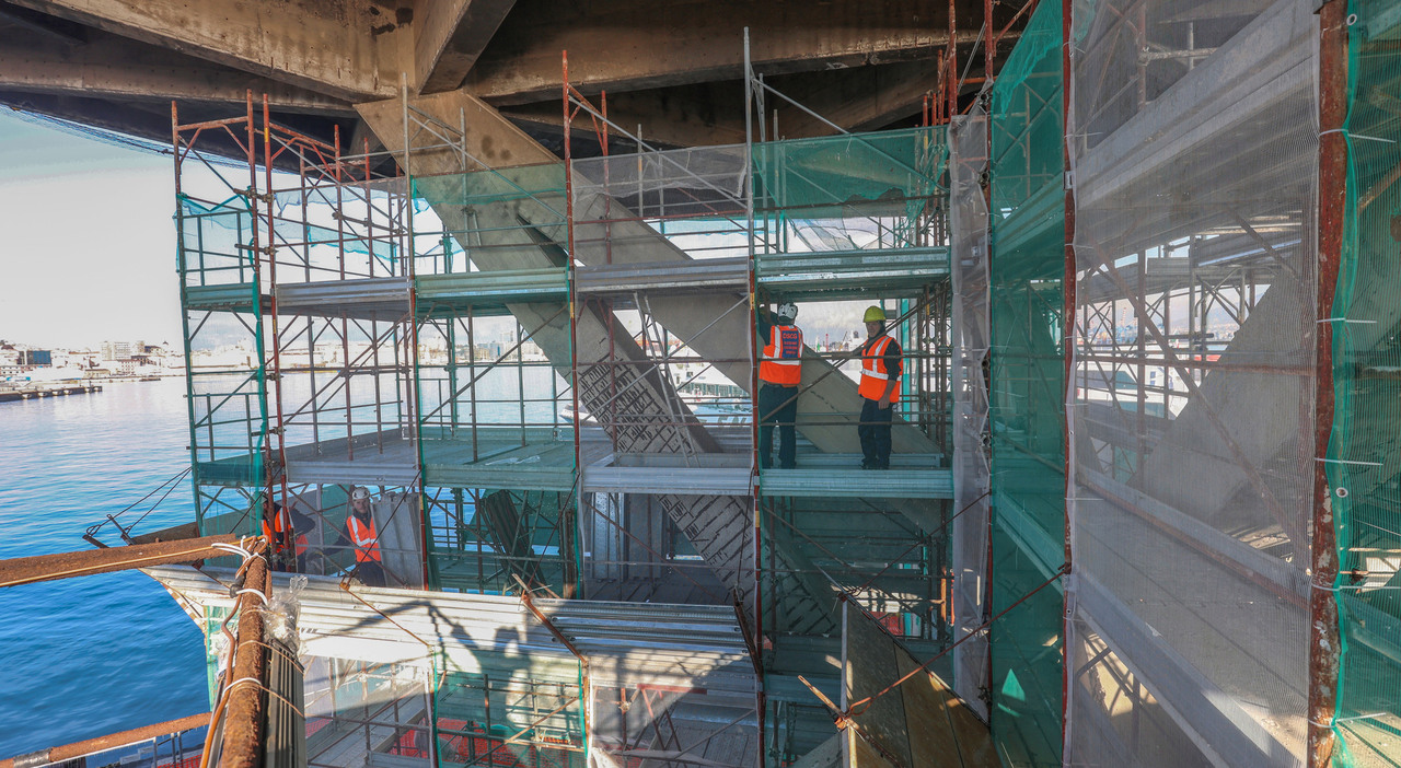 Napoli, rinasce Molo San Vincenzo primi eventi già a settembre un auditorium sull?eliporto Napoli, rinasce Molo San Vincenzo primi eventi già a settembre un auditorium sull?eliporto