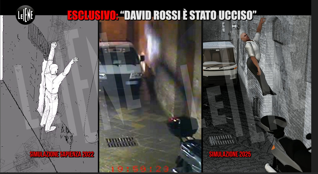 Le Iene, una simulazione mette in dubbio il suicidio di David Rossi: «Mio padre è stato ucciso, lo dice la fisica». Di cosa si tratta Le Iene, una simulazione mette in dubbio il suicidio di David Rossi: «Mio padre è stato ucciso, lo dice la fisica». Di cosa si tratta