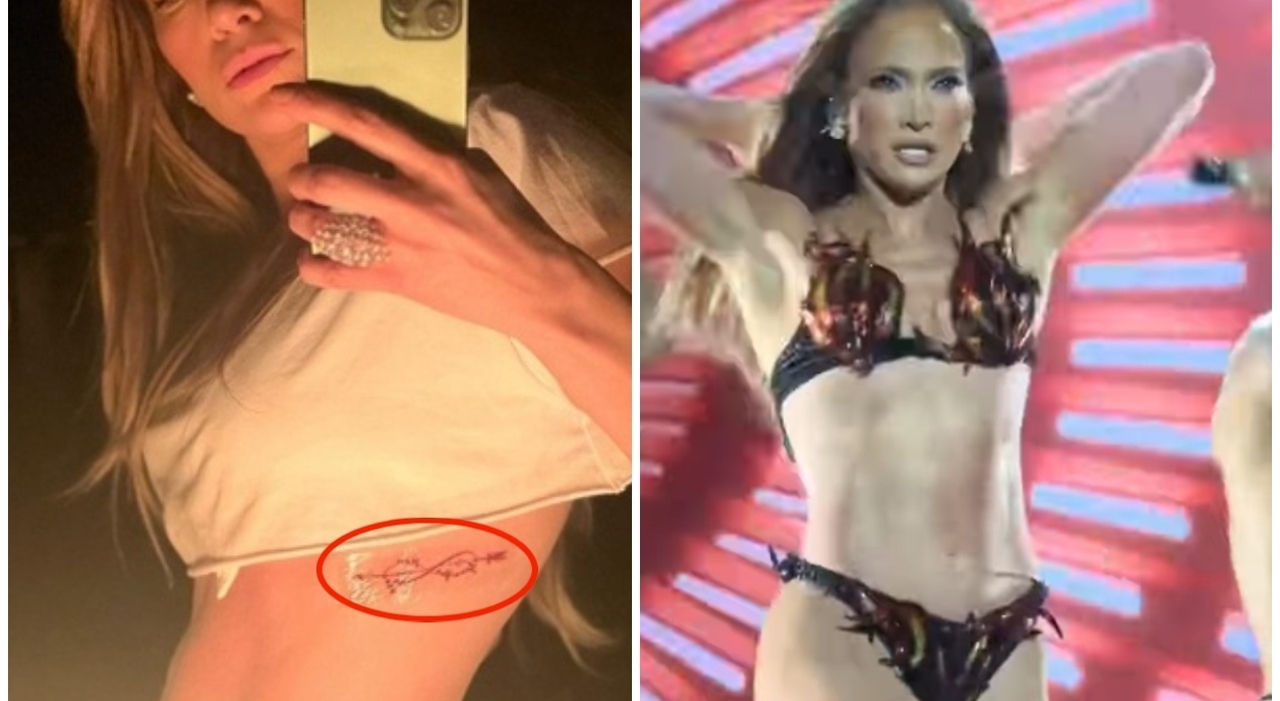 Jennifer Lopez, sparito il tatuaggio dedicato a Ben Affleck: «Ha iniziato la rimozione laser»