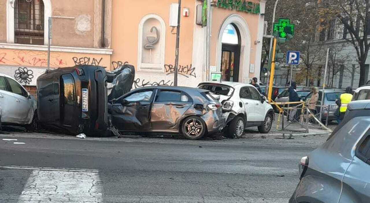 Fatal Collision in Rome's Night