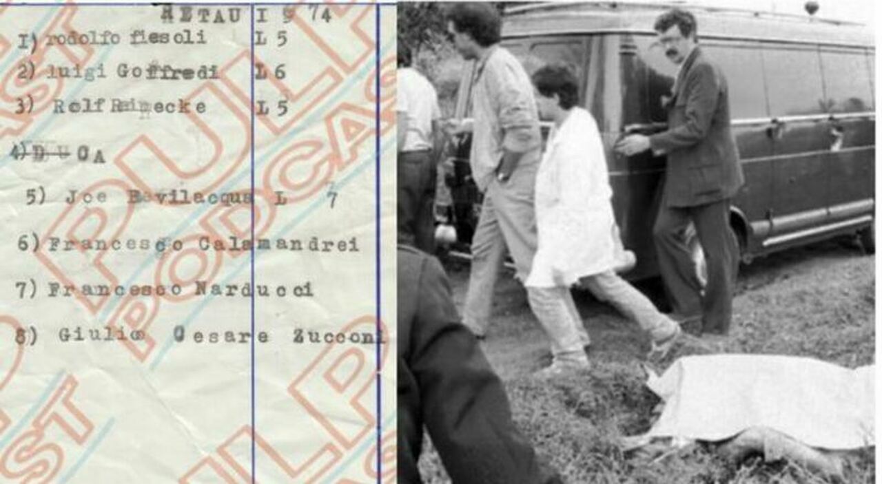 Mostro di Firenze, il documento inedito: «Pacciani fu un incidente di percorso. Ecco i nomi della squadra della morte». La pista della carta carbone