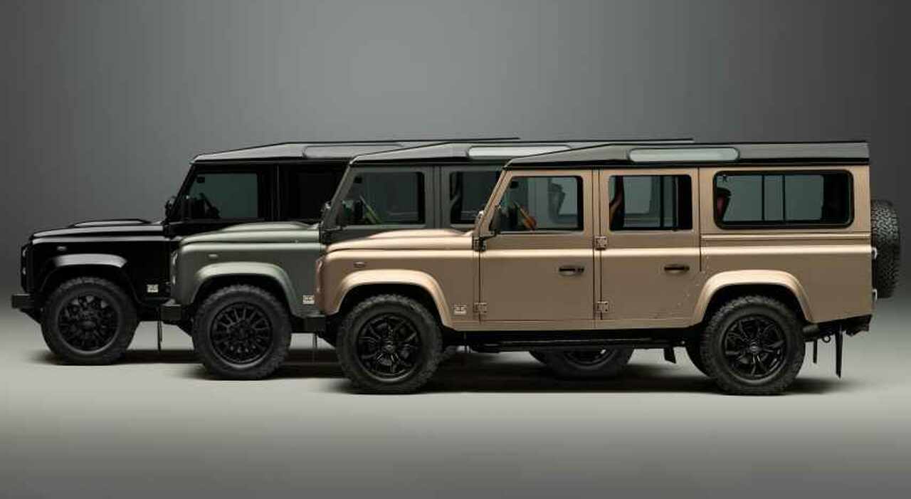 La Classic Defender V8 con le stesse tinte e finiture della Defender Octa