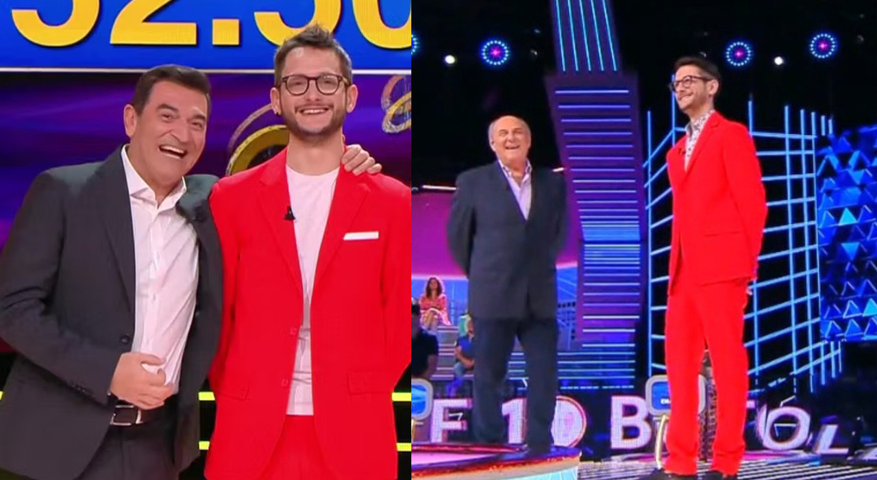 Caduta Libera, eliminato il campione Enrico Villanova dopo 25 puntate