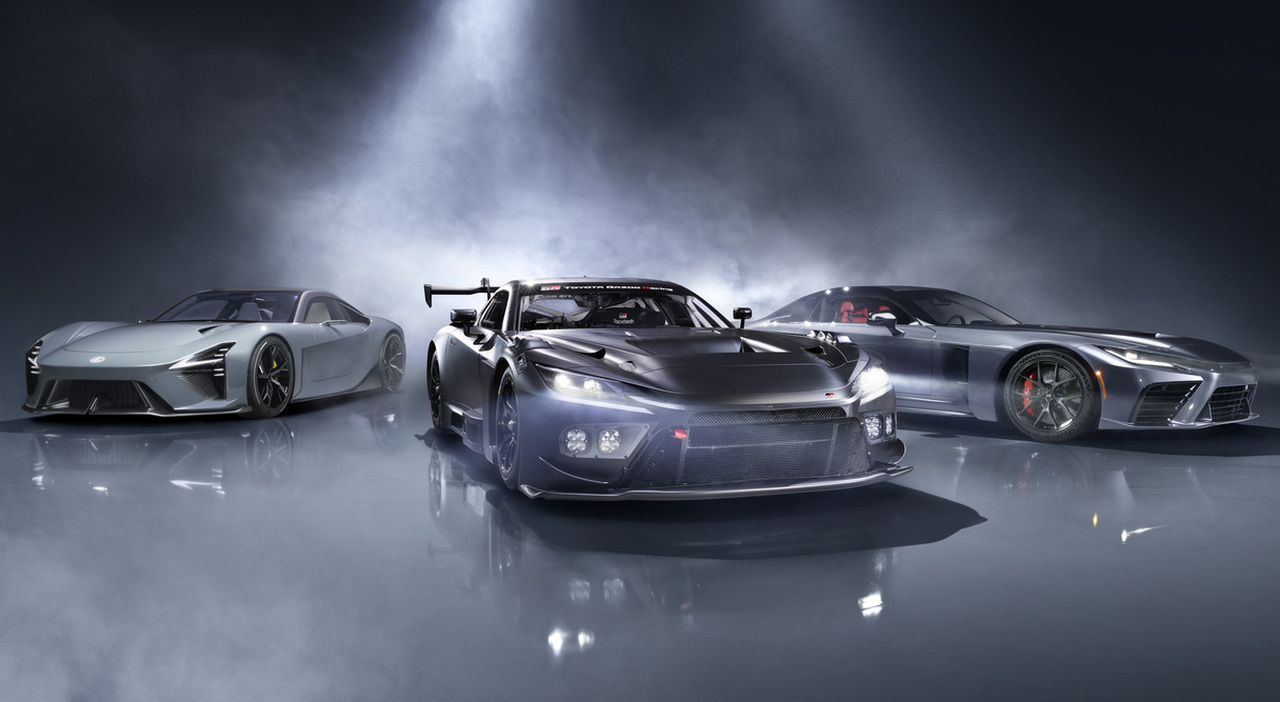 Le tre sportive di Toyota Group