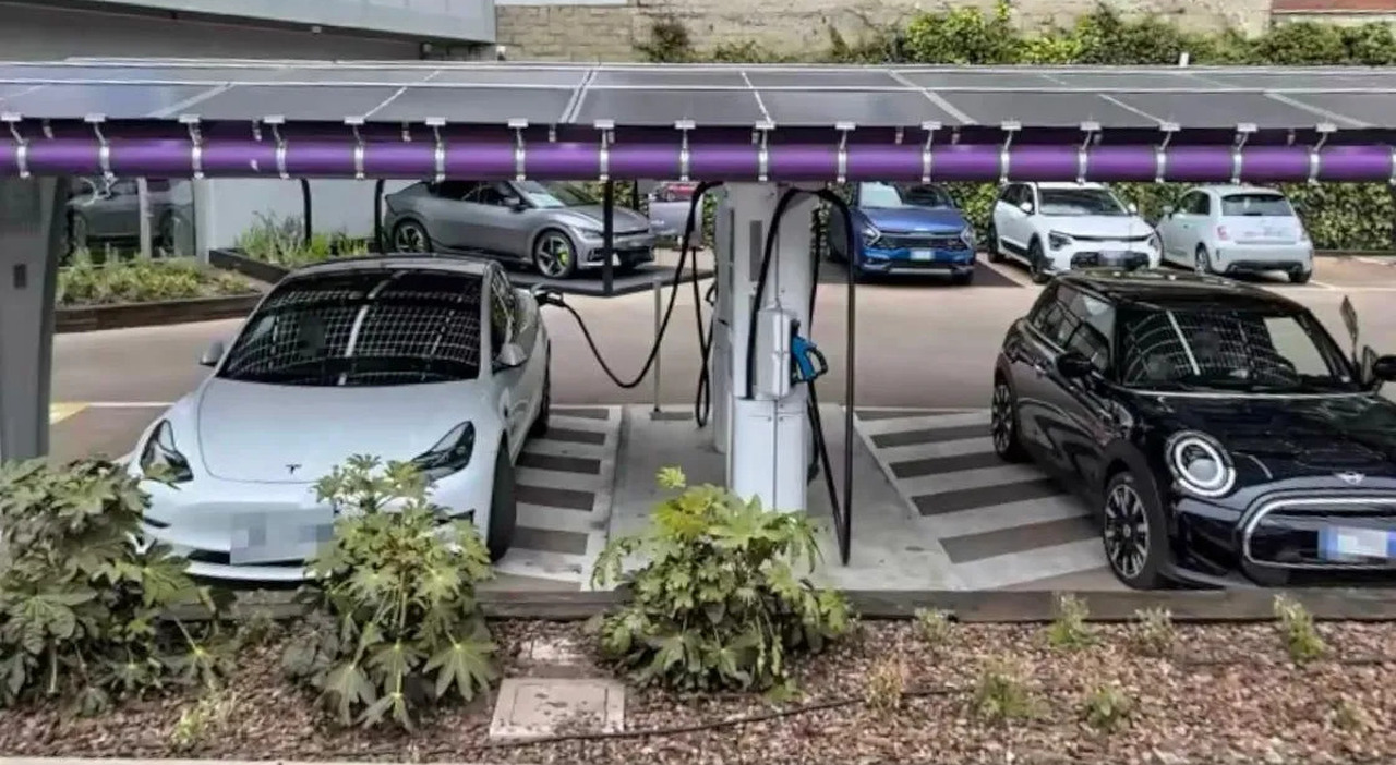 nuove colonnine di ricarica per i veicoli elettrici ad alta potenza