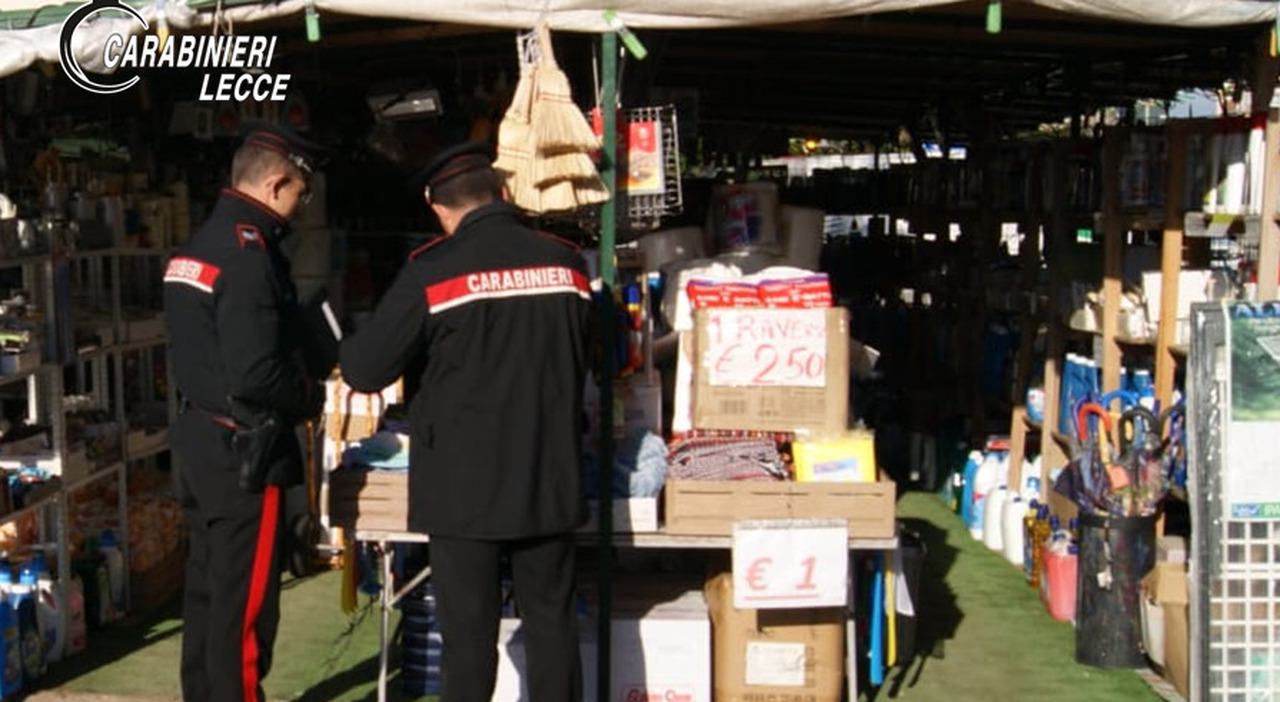 Negozio abusivo a Lecce: sequestrati 100 metri quadrati, denunciato il titolare