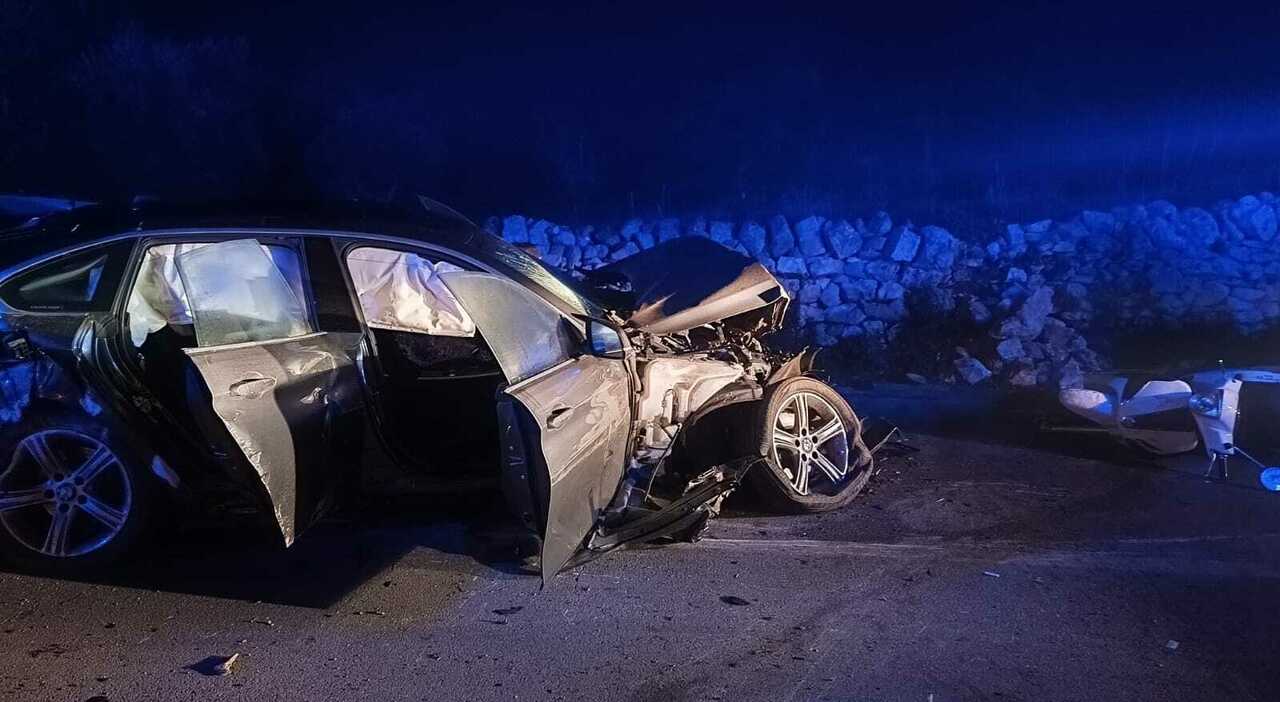 incidente sulla statale 172 alberobello locorotondo sei feriti in codice rosso