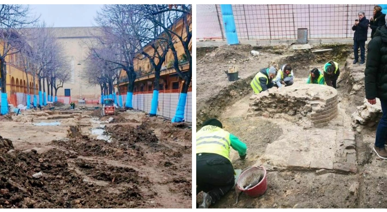 Fano nella leggenda, il sindaco: «Abbiamo trovato la basilica di Vitruvio». Acquaroli: «Come quando è stata scoperta la tomba di Tutankhamon»