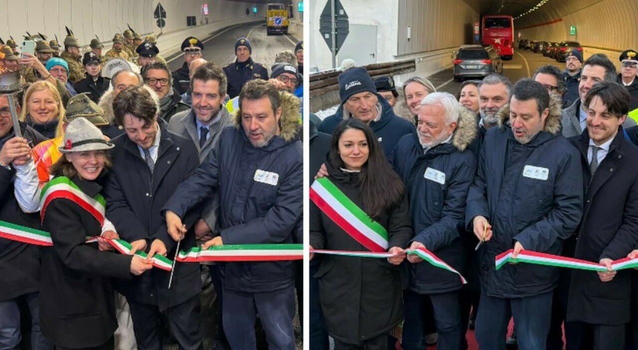 alemagna inaugurate le varianti di tai e valle per snellire il traffico verso cortina in vista delle olimpiadi presenti salvini e stefani da Ilgazzettino.it alemagna inaugurate le varianti di tai e valle per snellire il traffico verso cortina in vista delle olimpiadi presenti salvini e stefani