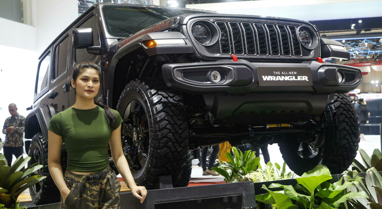 Il Wrangler al Giakarta Motor show