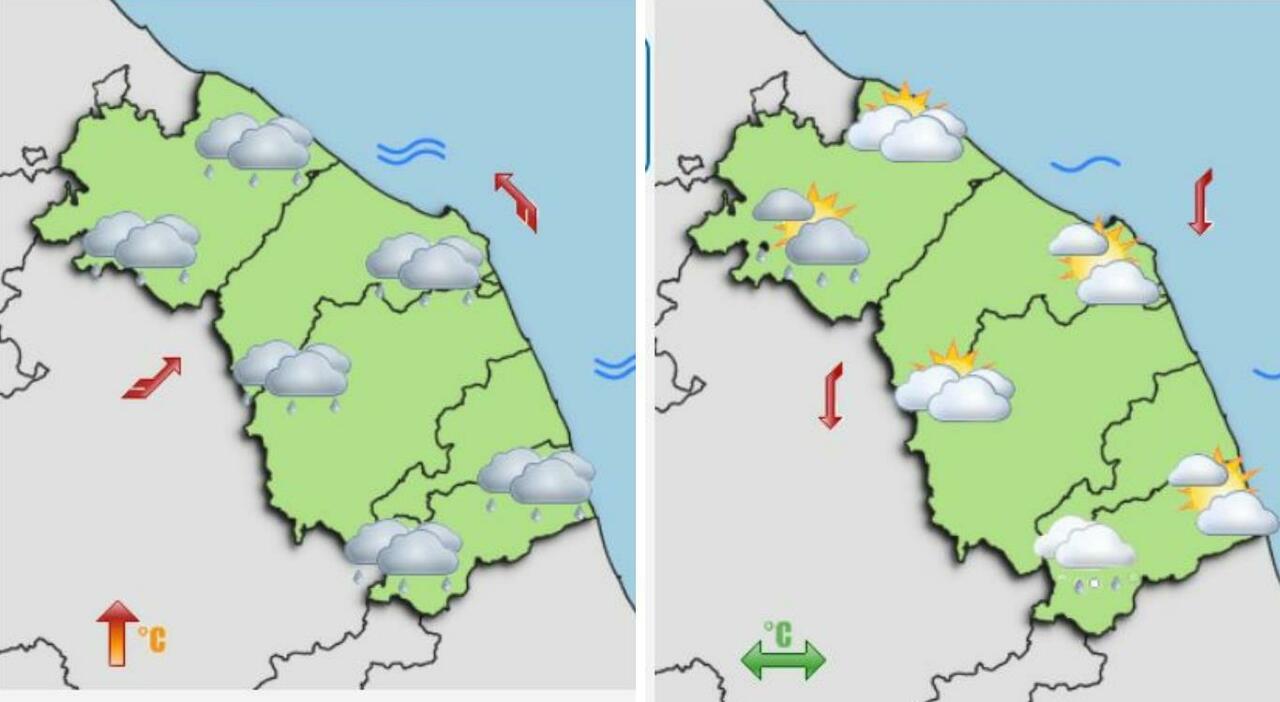 Sulle Marche venti di burrasca e pioggia, ecco le previsioni per i prossimi giorni