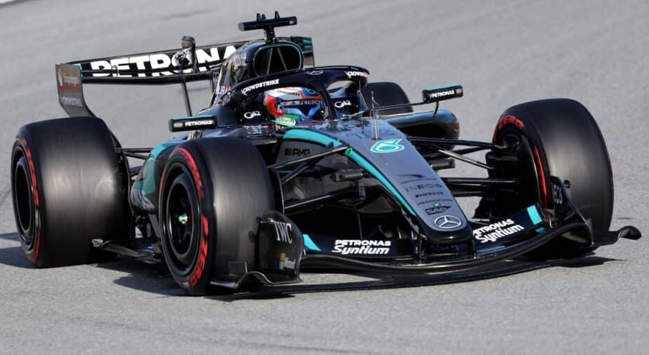 La Mercedes di Kimi Antonelli