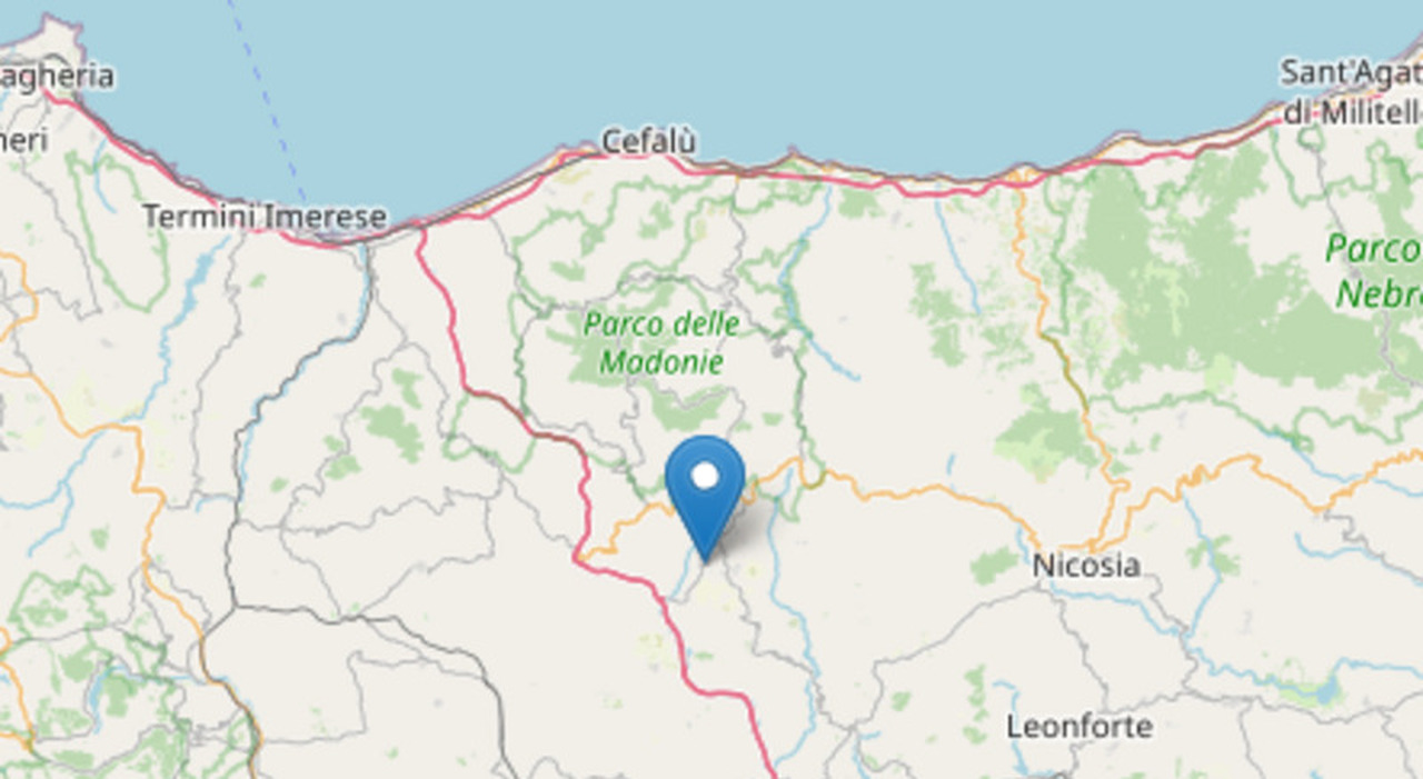 terremoto nel palermitano scossa di magnitudo 37 epicentro a blufi la terra trema al confine tra abruzzo e lazio