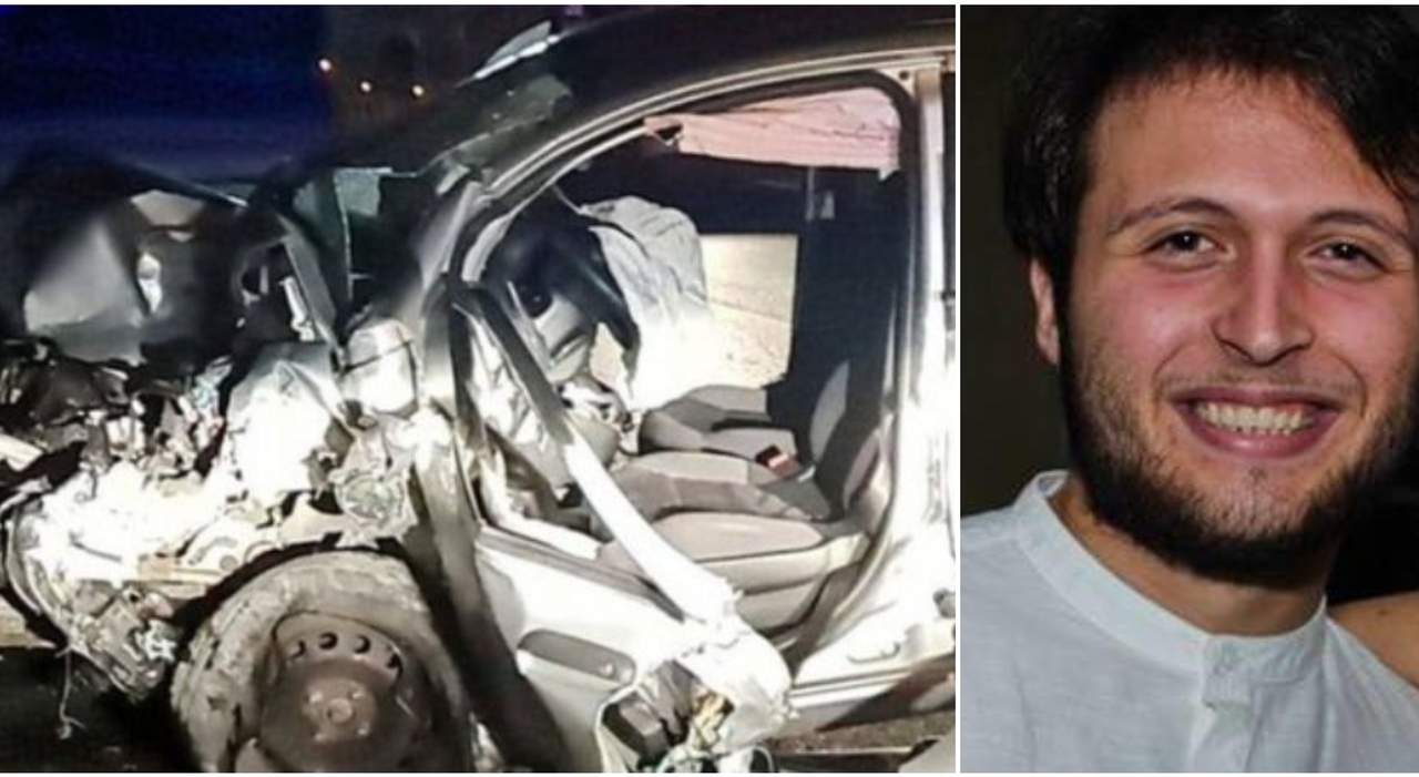 giuseppe vero incidente nella notte muore a 30 anni scontro frontale sulla provinciale c 232 anche un ferito grave