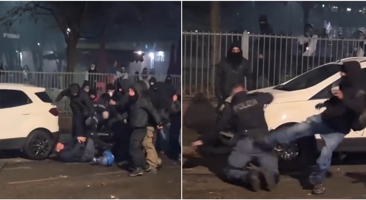 alessandro calista il poliziotto picchiato solo tra gli incappucciati senza casco ho avuto paura sono vivo per miracolo