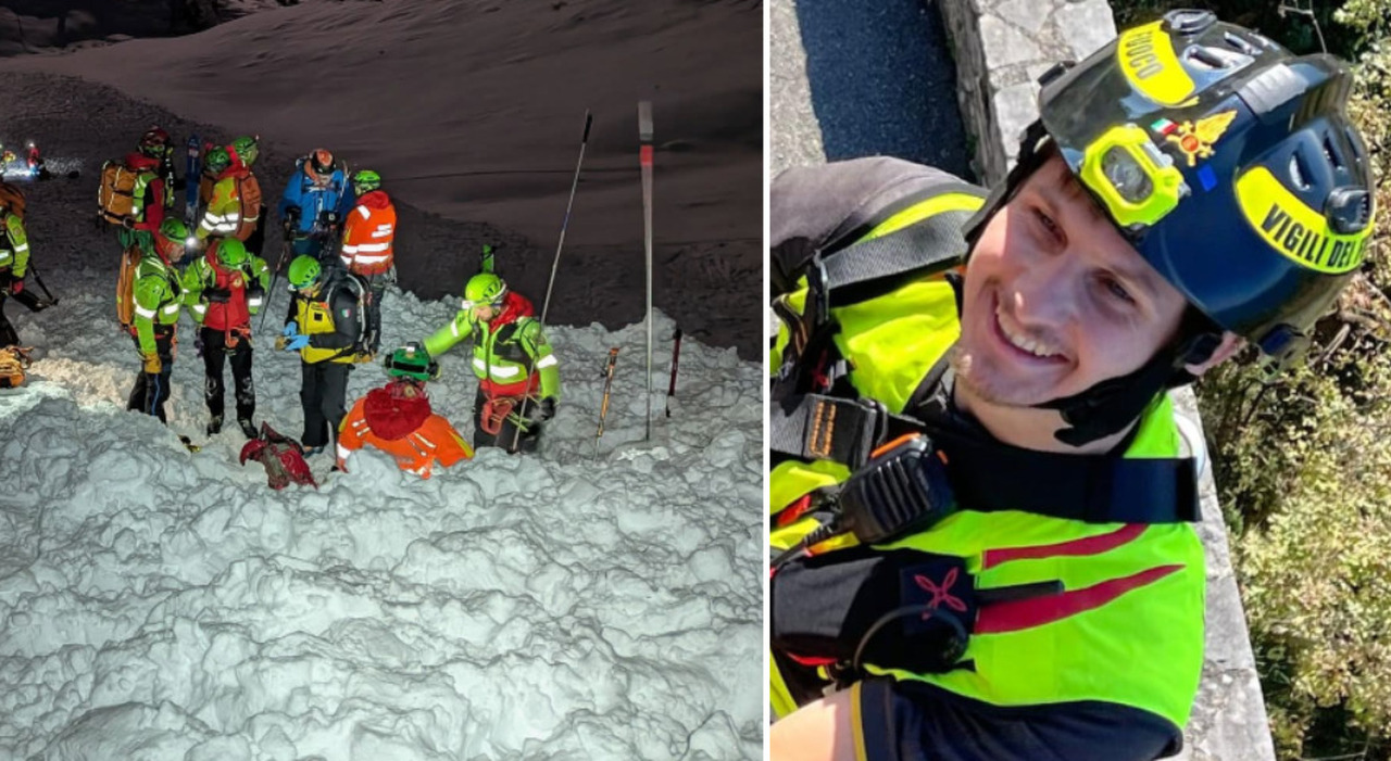 Carlo Notari, il vigile del fuoco di 29 anni muore travolto dalla valanga sul Monte Tiarfin: «Inghiottito dalla slavina» Carlo Notari, il vigile del fuoco di 29 anni muore travolto dalla valanga sul Monte Tiarfin: «Inghiottito dalla slavina»