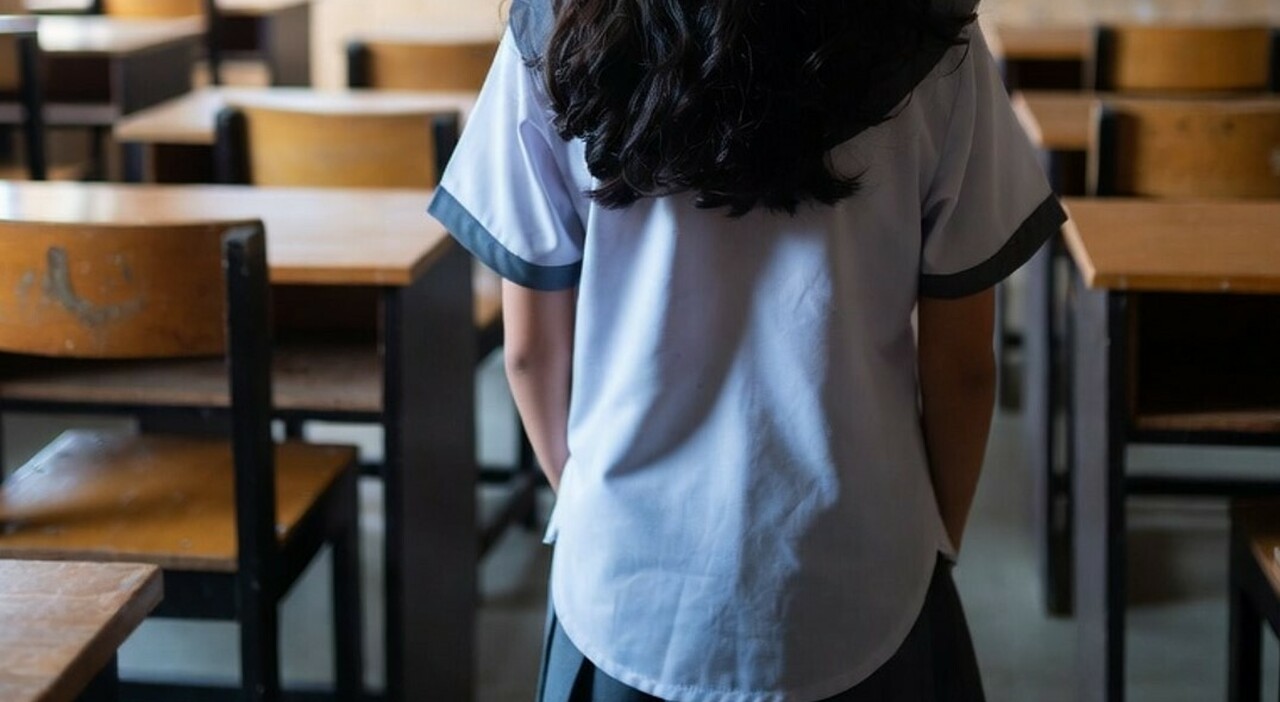 pap224 picchia la maestra della figlia devo portarla via poi l aggressione a spintoni e pugni davanti alla bambina