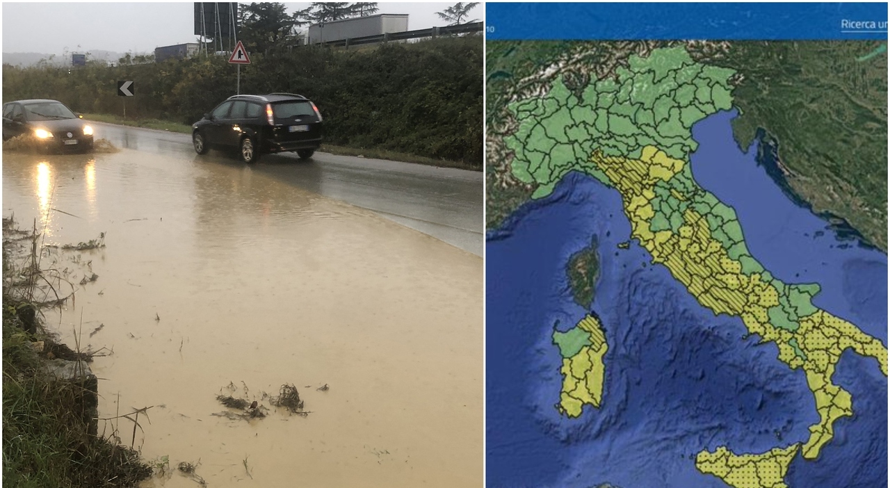 Allerta meteo domani 4 febbraio in 12 regioni: temporali e vento forte al Centro Sud. Le previsioni