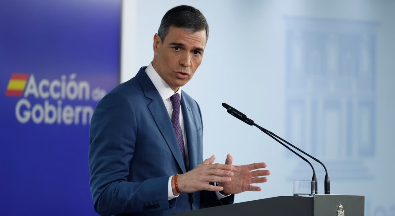 Il presidente del governo spagnolo, Pedro Sanchez