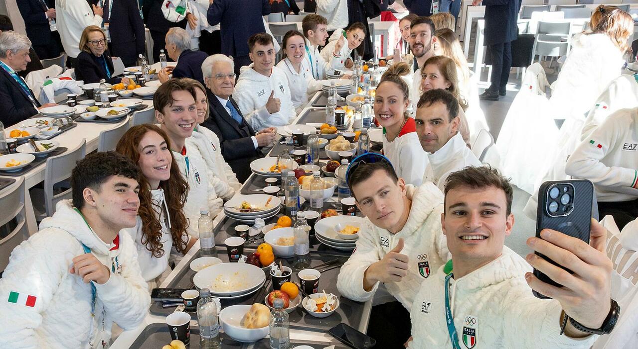 olimpiadi lattesa 232 finita e mattarella lancia litalia agli atleti azzurri in bocca al lupo