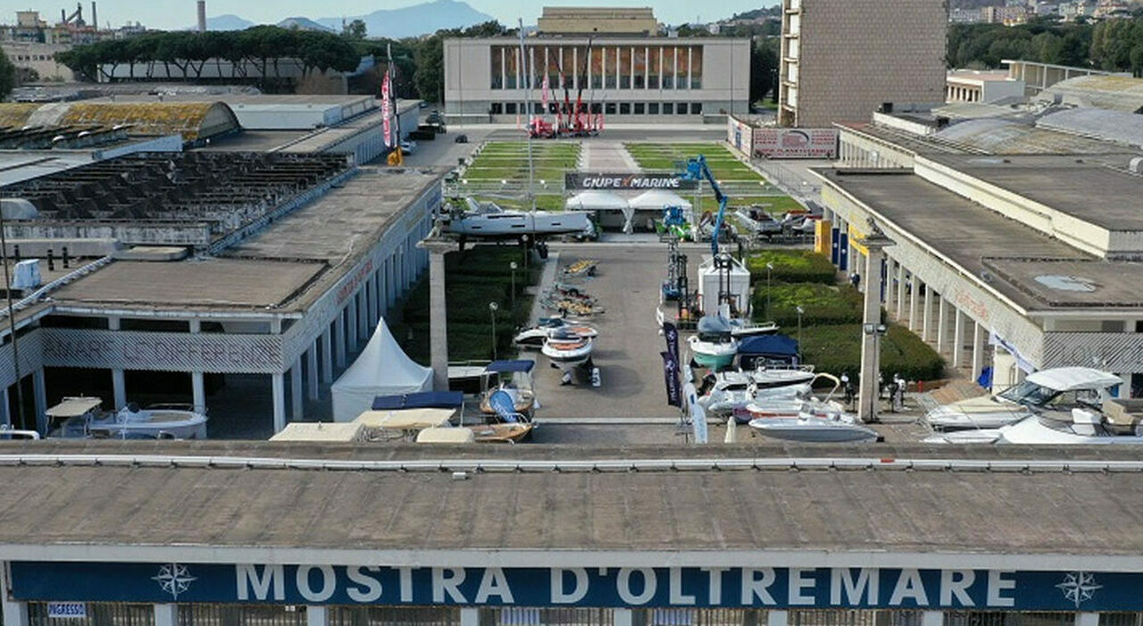 La Mostra d'Oltremare dall'alto