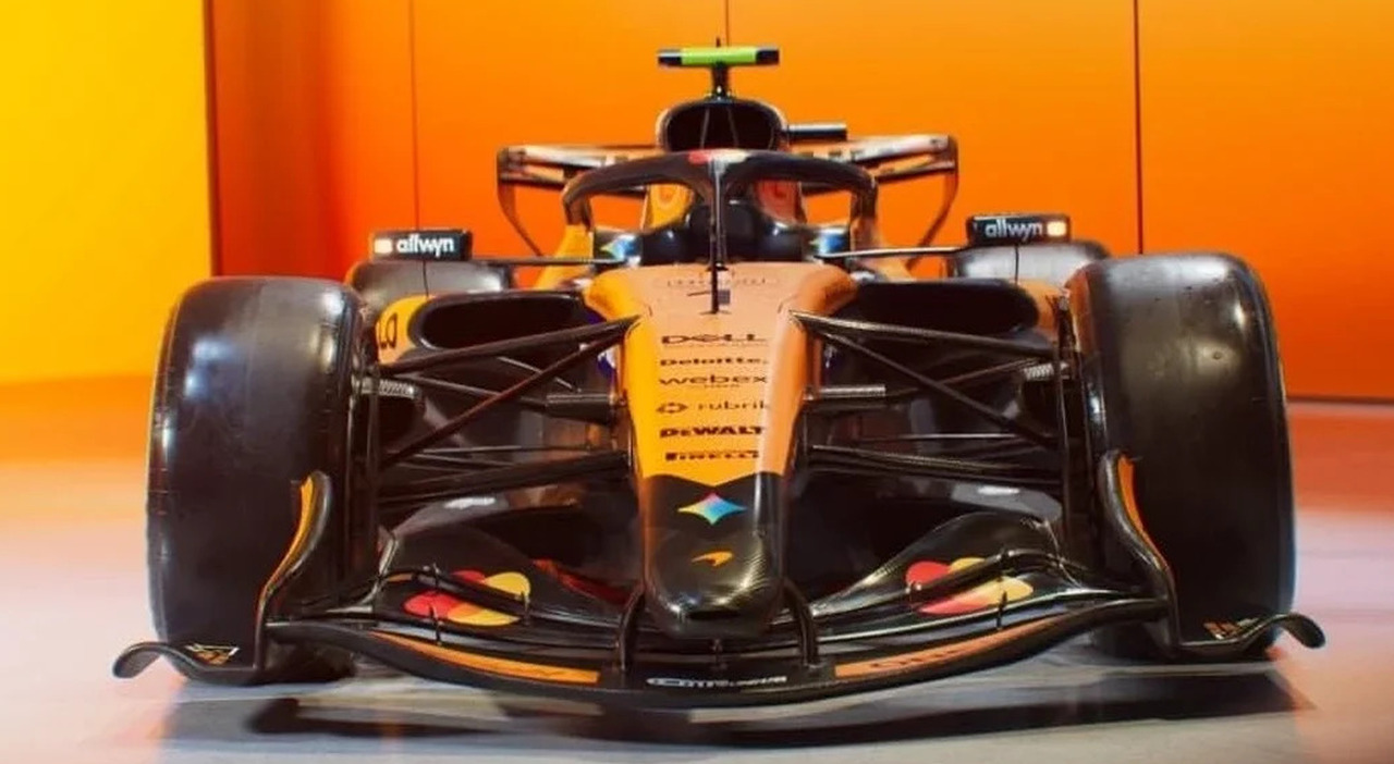 La McLaren resta color &ldquo;papaya&rdquo;