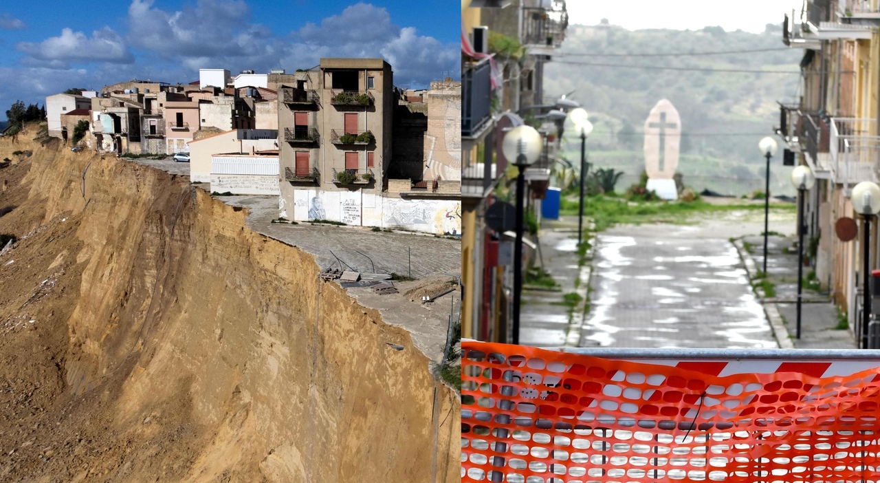 niscemi 99 famiglie mai pi249 a casa loro il dramma di chi ha perso tutto il rischio collasso e la croce simbolo definirla frana 232 riduttivo
