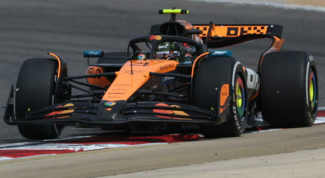la McLaren di Norris
