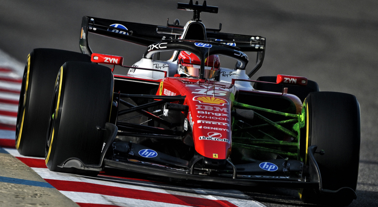 La Ferrari SF-26 di Charles Leclerc