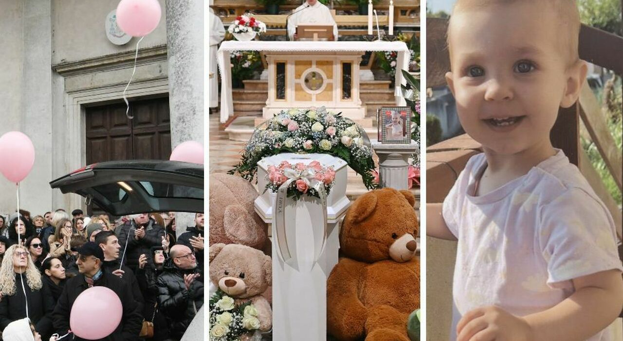 gemma chinaglia palloncini orsetti e lacrime ai funerali della bambina uccisa dalla malattia ci hai donato gioia per due anni