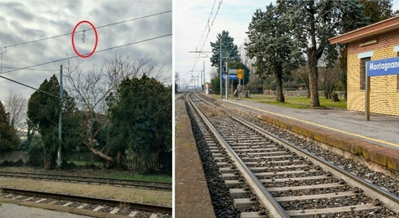Catena sui cavi del treno: non fu un attentato né sabotaggio ma una bravata