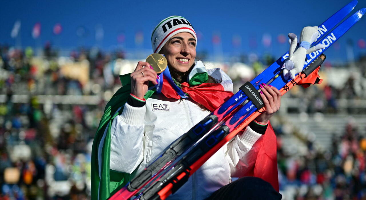 Lisa Vittozzi oro nel biathlon: «Ho scritto la storia di me stessa. Lo dedico a mio nonno, era con me in ogni spinta di bastoncino»