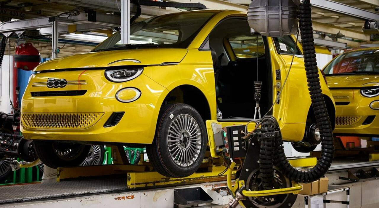 La fabbrica Fiat di Mirafiori