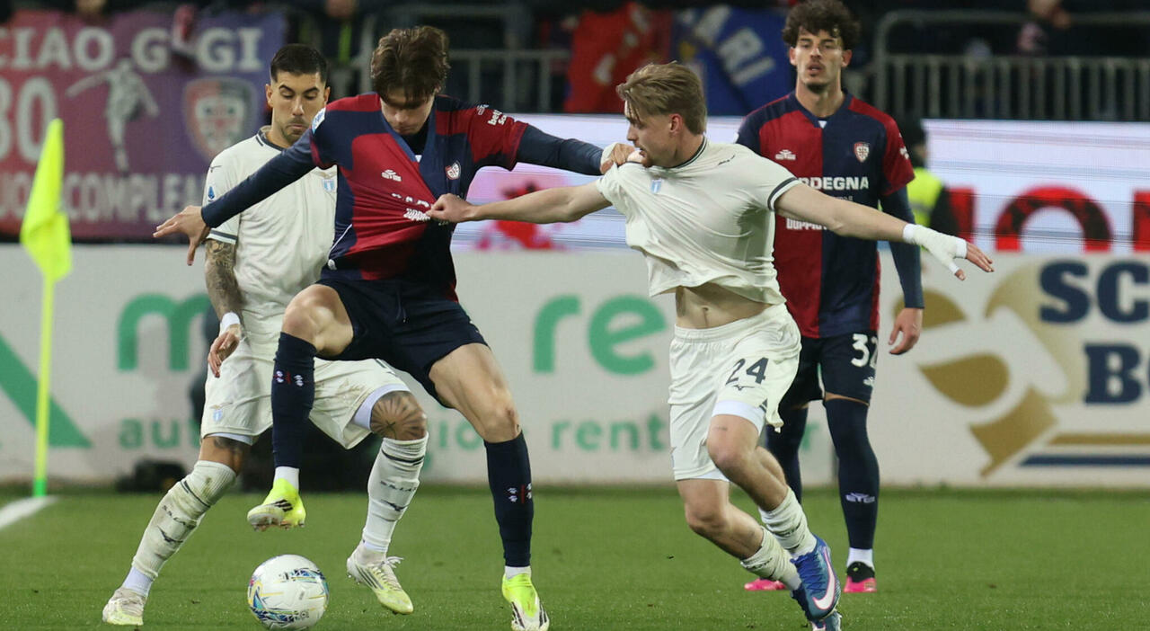 Cagliari Lazio 0 0, le pagelle: Palestra imprendibile (7), Maldini (4,5) non crea pericoli, Cataldi (6) sfiora il gol vittoria Cagliari Lazio 0 0, le pagelle: Palestra imprendibile (7), Maldini (4,5) non crea pericoli, Cataldi (6) sfiora il gol vittoria
