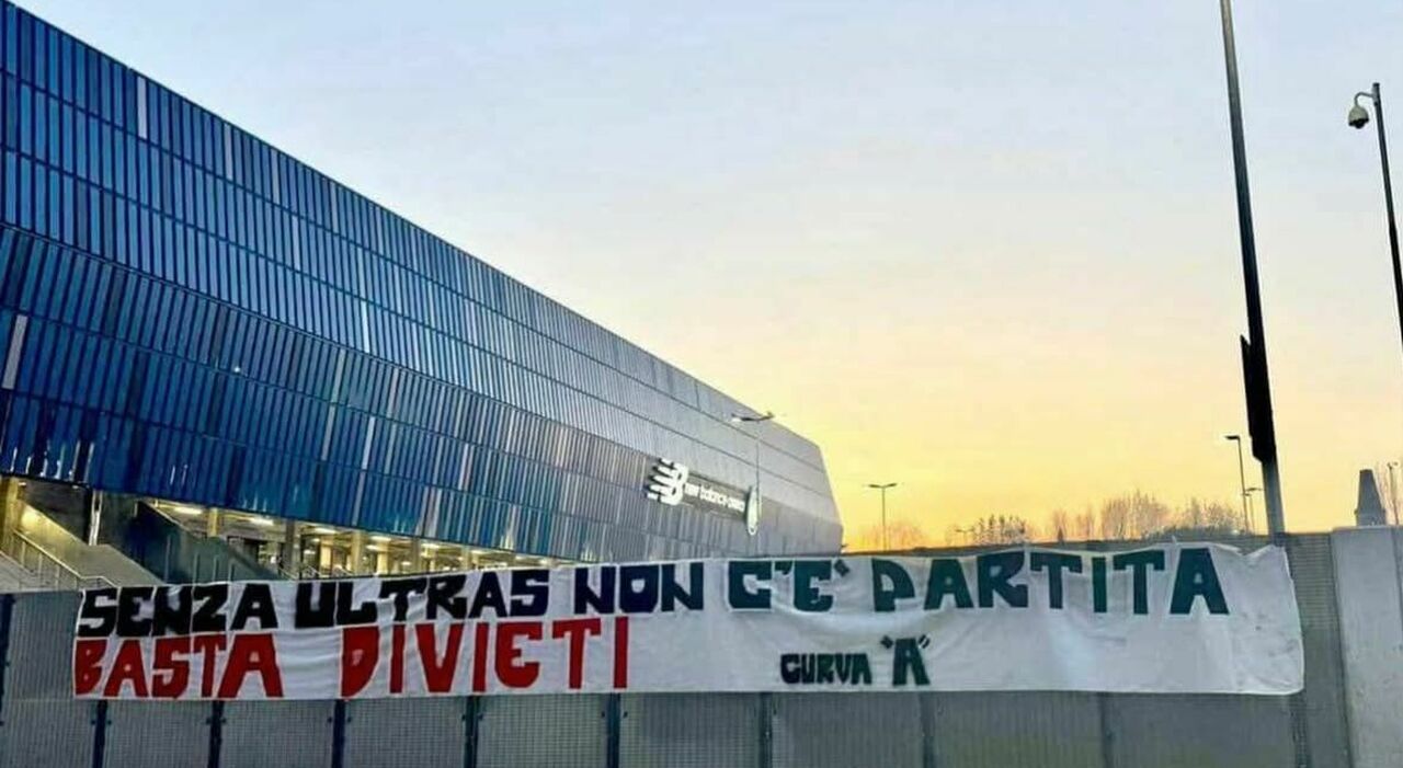 Atalanta Napoli, la protesta degli ultras a Bergamo: «Basta divieti» Atalanta Napoli, la protesta degli ultras a Bergamo: «Basta divieti»