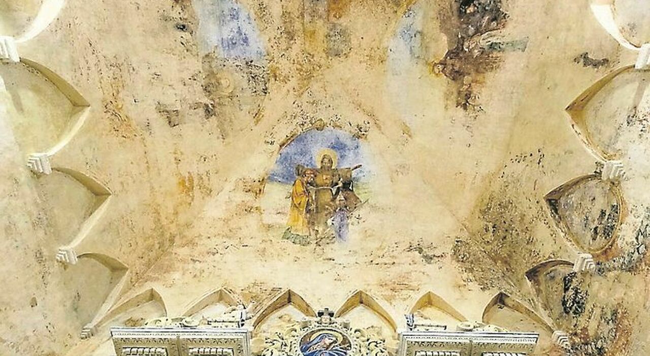 parabita riapre la chiesa del crocifisso svelati affreschi inediti con dante e giotto da Quotidianodipuglia.it parabita riapre la chiesa del crocifisso svelati affreschi inediti con dante e giotto