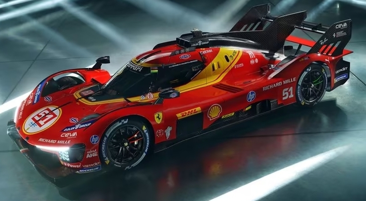 la nuova Ferrari 499P