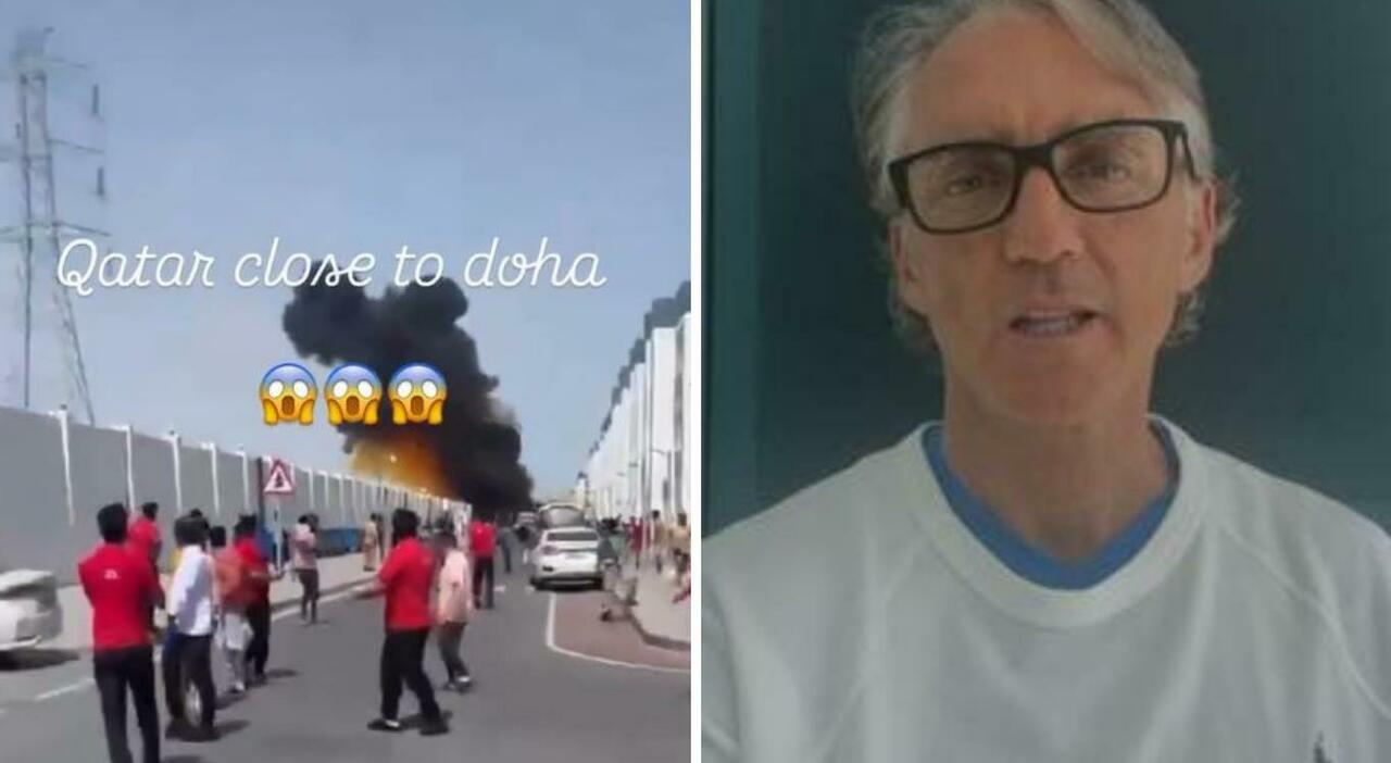 roberto mancini a doha il video con un eplosione e la gente in fuga eravamo a messa quando ci hanno detto di tornare a casa da Corriereadriatico.it roberto mancini a doha il video con un eplosione e la gente in fuga eravamo a messa quando ci hanno detto di tornare a casa